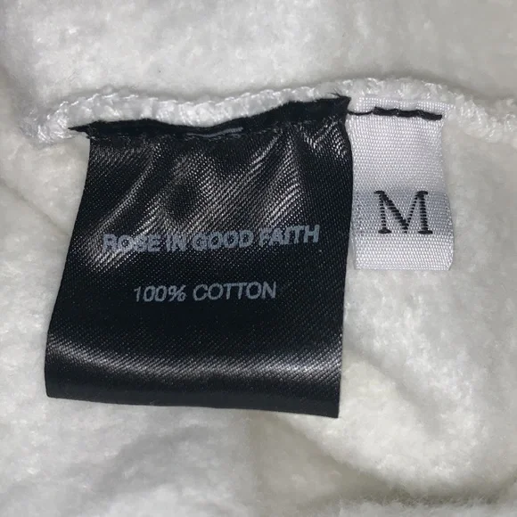 LIL PEEP ROSE IN GOOD FAITH SIZE MEDIUM MULTI COLORED TIE DYE SWEATSHIRT Shirts
